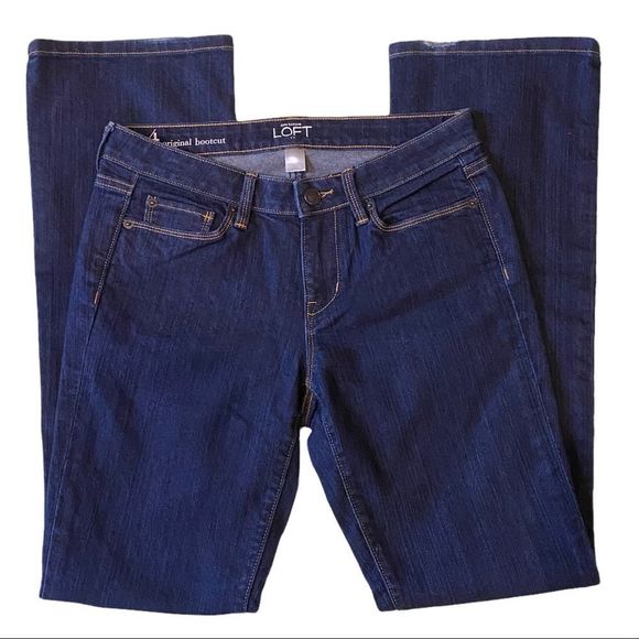 LOFT Original Boot Cut Jean Size 4 - Picture 3 of 6